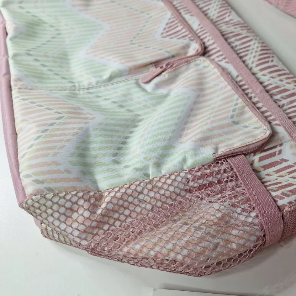 Thirty-one Cargo Thermal Clip Bag Stroller Attachment Pink Pastel Girl Accessory